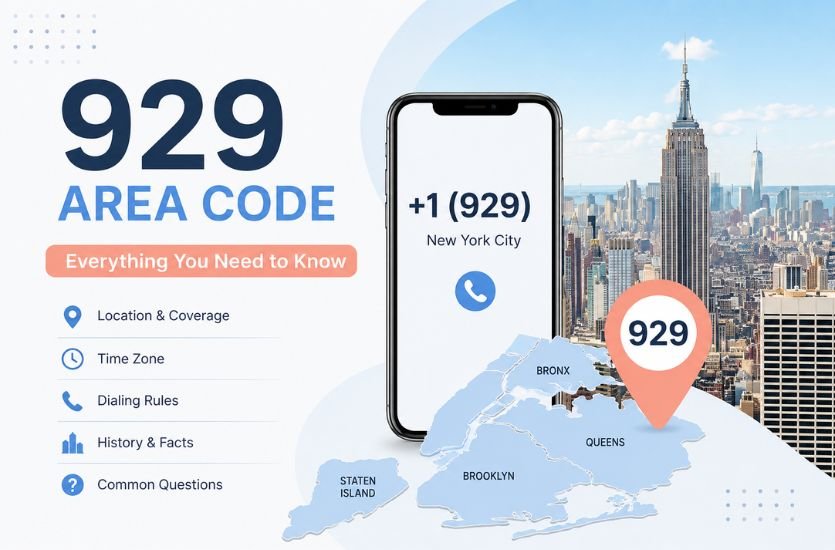 929 Area Code
