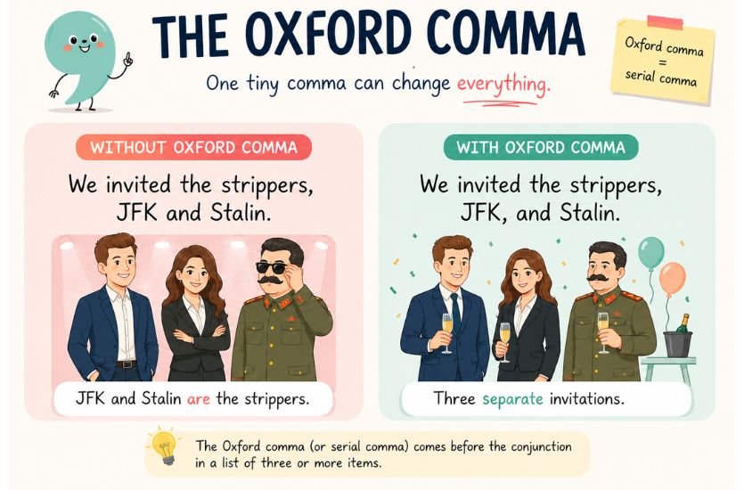 Oxford Comma Meme