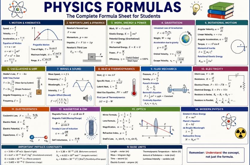 Physics Formulas