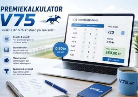 Premiekalkulator V75