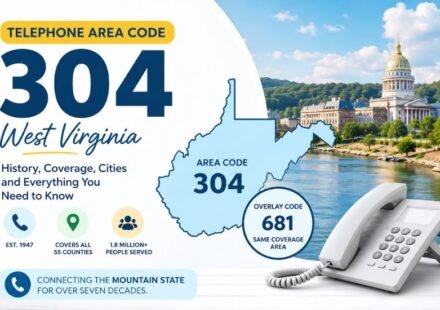 Telephone Area Code 304